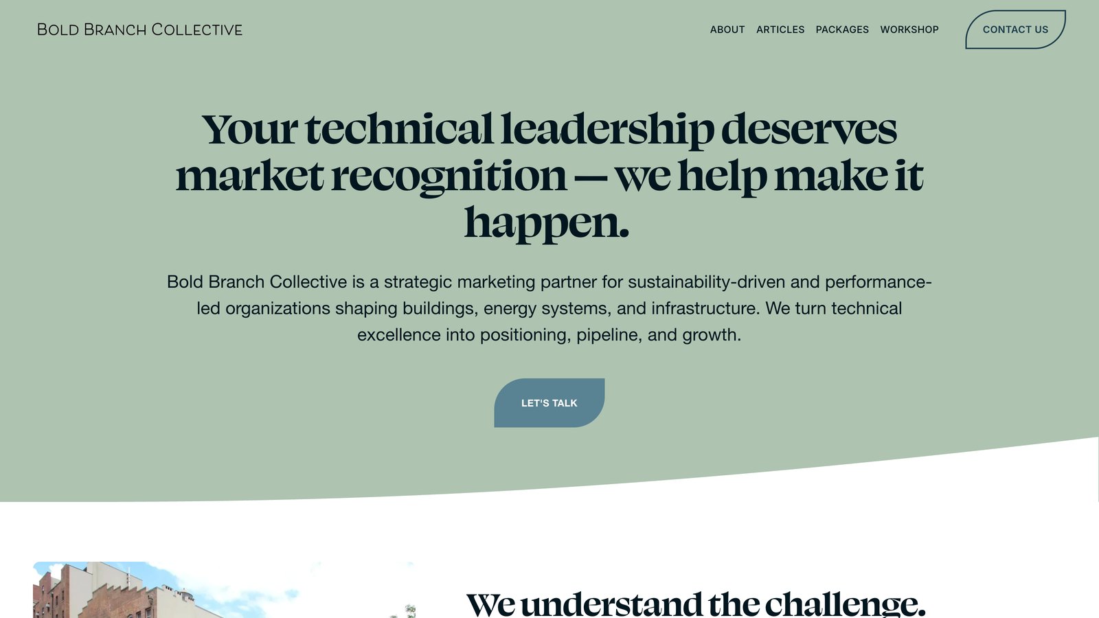 Bold Branch Collective — Squarespace website by Digital A-Z