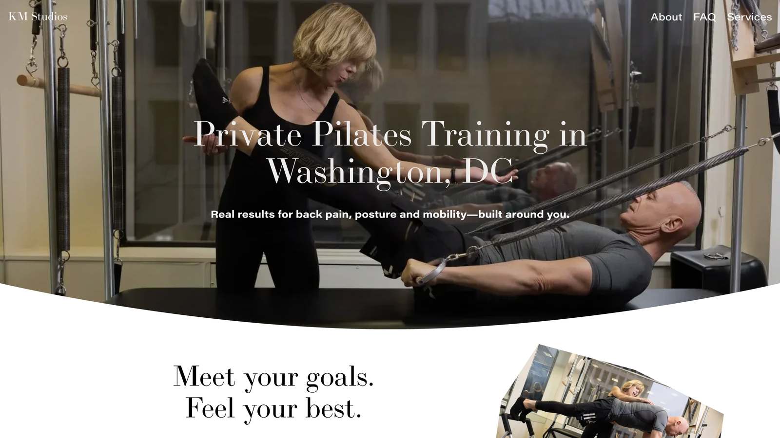 KM Studios — Squarespace website by Digital A-Z